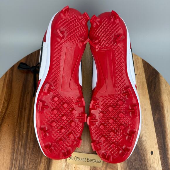 Nike Air Jordan 1 Low Retro MCS Chicago Red Baseball Cleats Size 13 CJ8524-611 main image 4